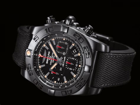 breitling chronomat 44 blacksteel replica|breitling chronomat 44 onyx black.